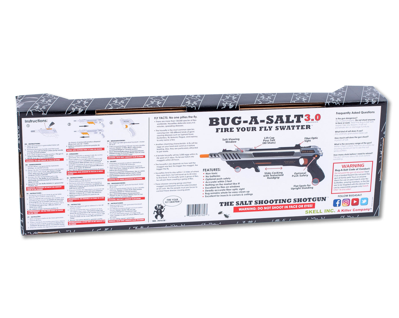 Pacchetto combinato di combattimento avanzato Bug-A-Salt 3.0