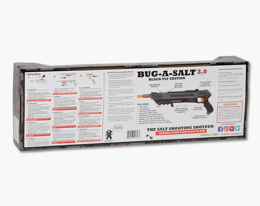 Pacchetto combinato Bug-A-Salt 3.0 Black Fly - Edizione UE