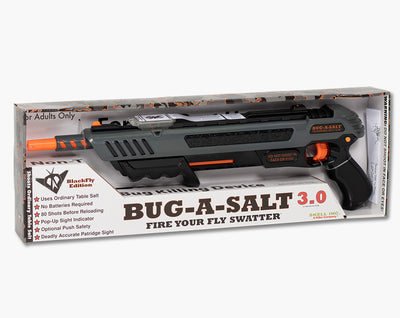 Bug-A-Salt 3.0 Pacáiste Teaglama Black Fly